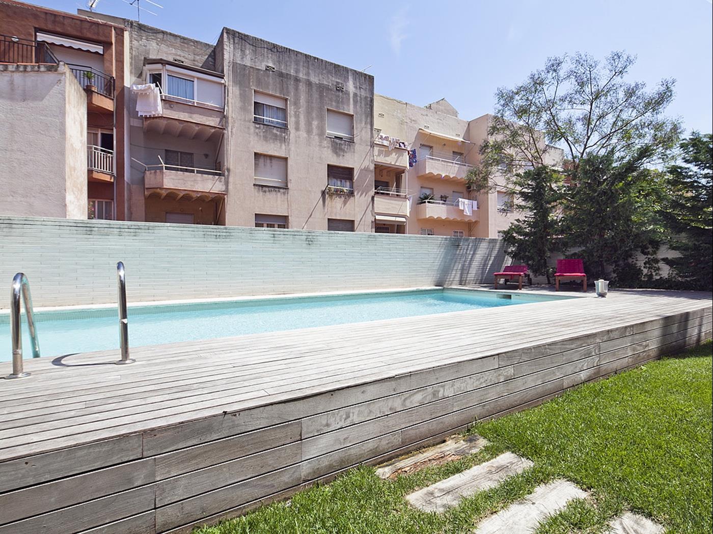 Terrace and Swimming Pool near Barcelona Center - My Space Barcelona Mieszkanie