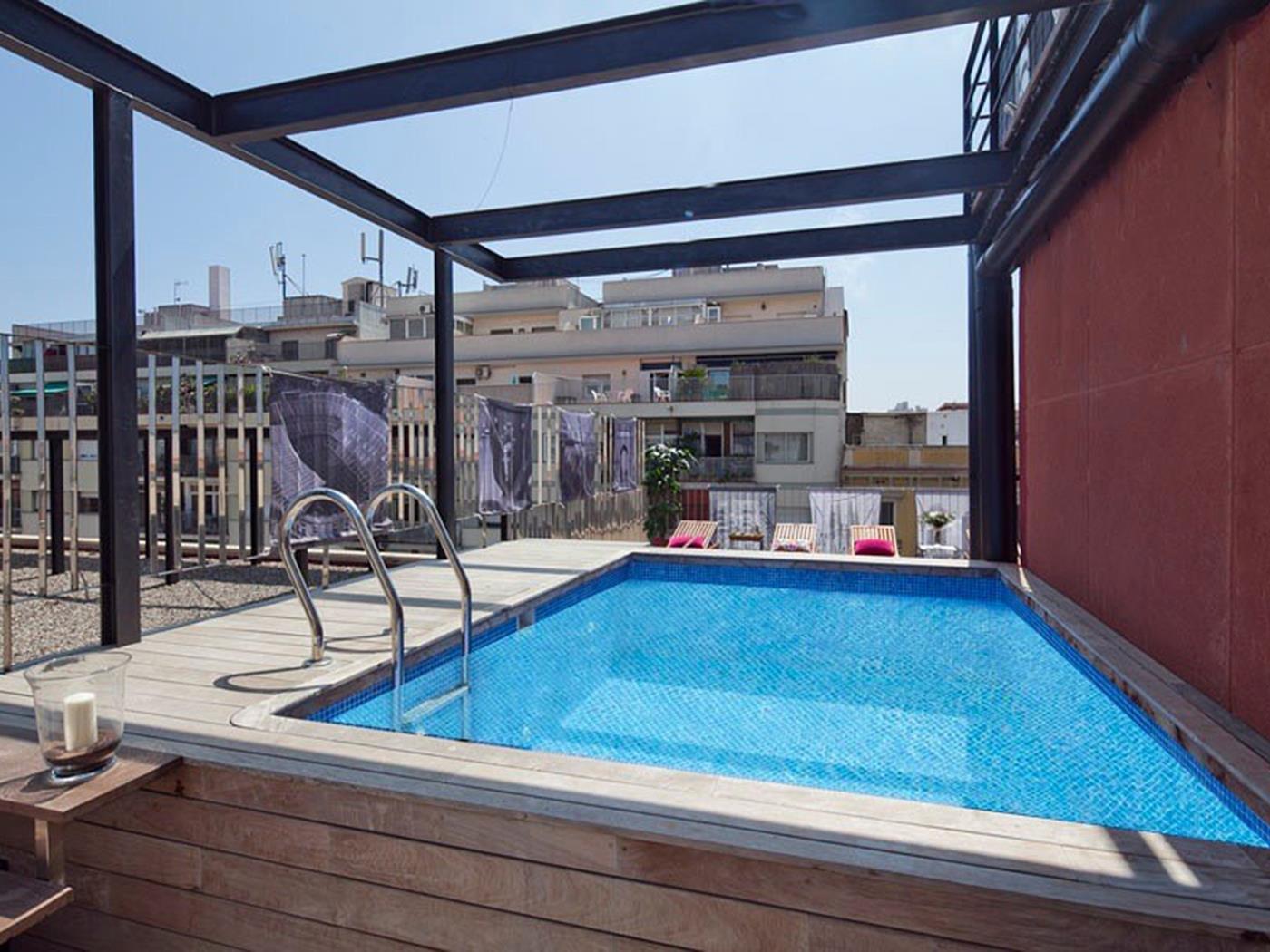 Apartment Barcelona in the Center with Pool - My Space Barcelona Mieszkanie