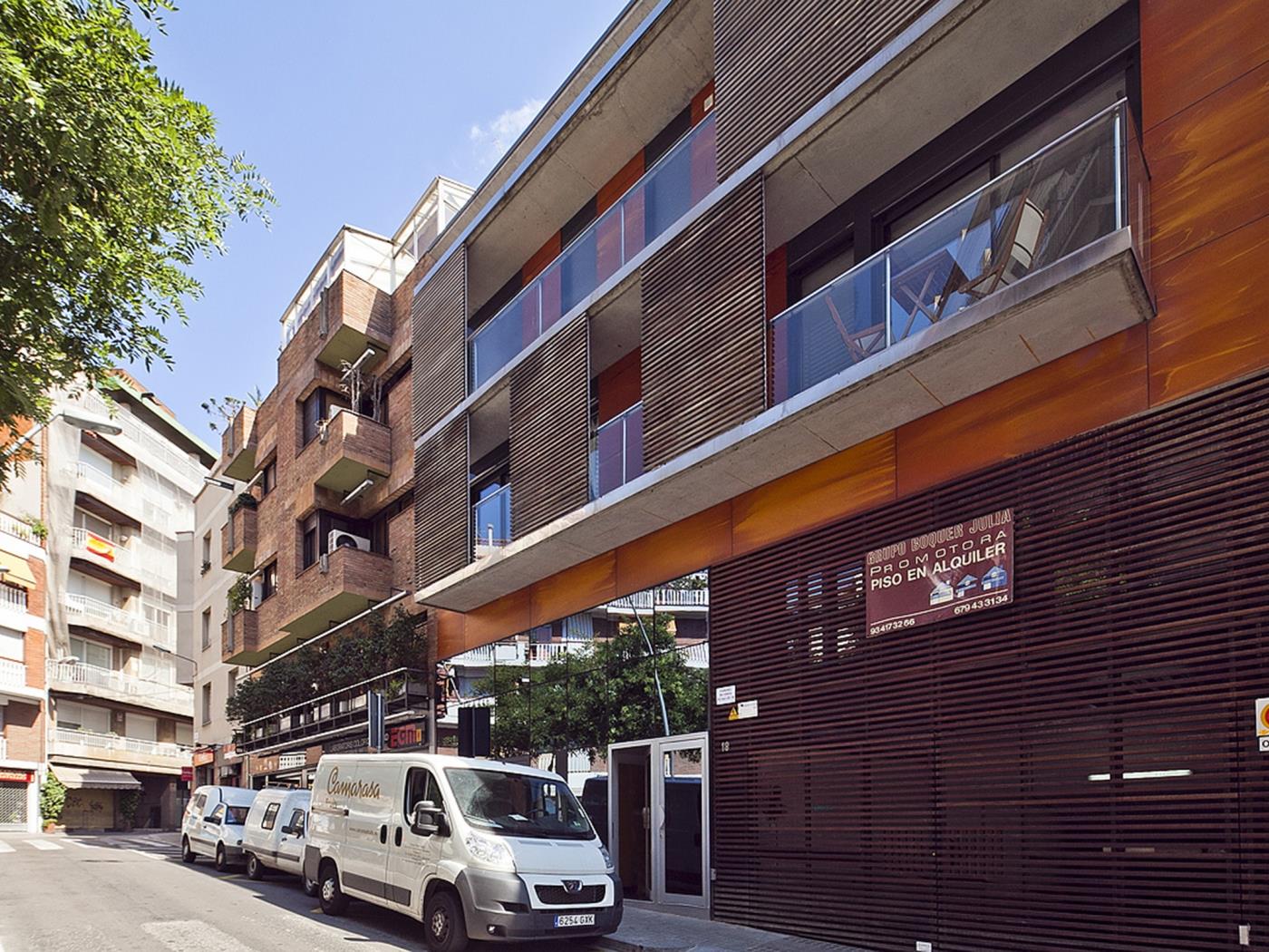Przytulny apartament w centrum miasta z balkonem w Barcelonie dla 6 osób - My Space Barcelona Mieszkanie