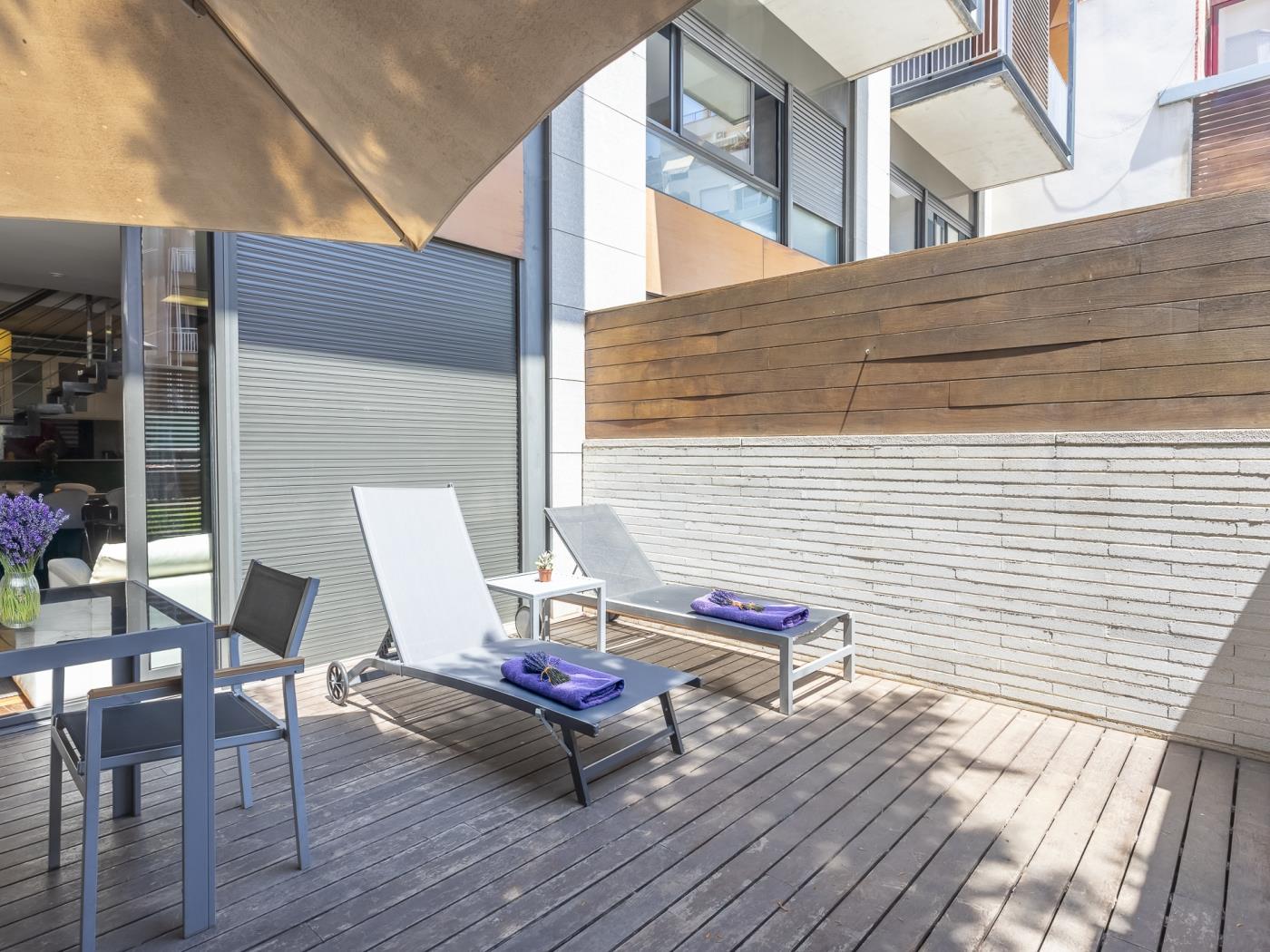Terrace and Swimming Pool near Barcelona Center - My Space Barcelona Mieszkanie