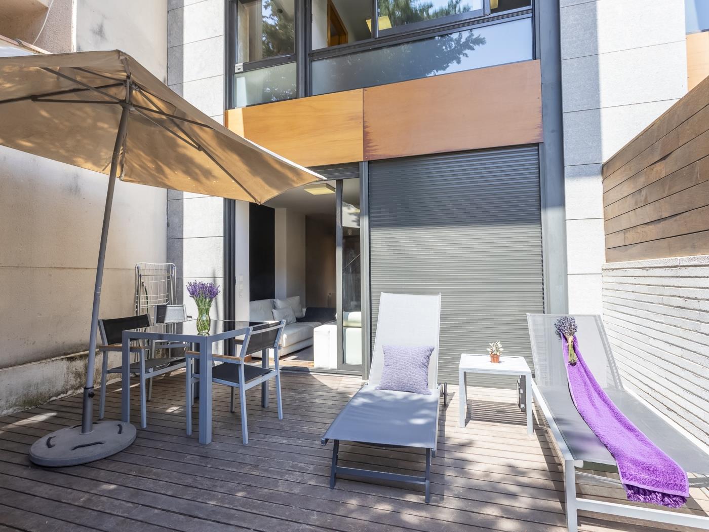 Terrace and Swimming Pool near Barcelona Center - My Space Barcelona Mieszkanie