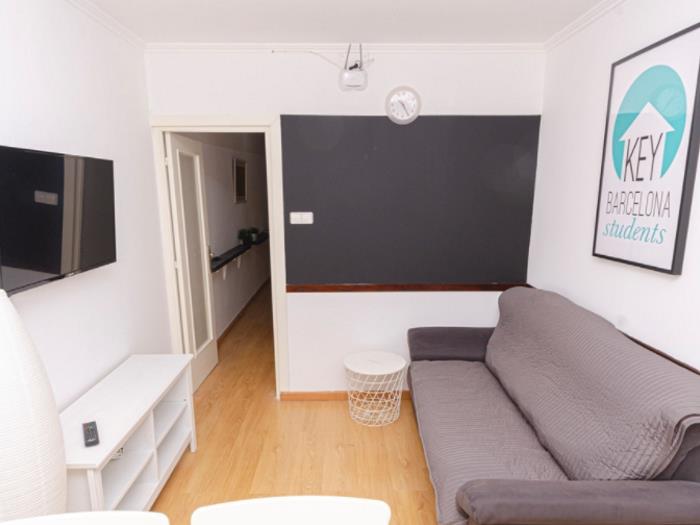 Przytulny umeblowany pokój jednoosobowy w Hospitalet - My Space Barcelona Mieszkanie