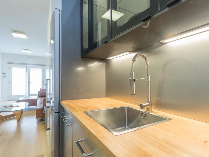 Całkowicie nowe mieszkanie z 2 sypialniami do tymczasowego wynajmu w dzielnicy U - My Space Barcelona Mieszkanie