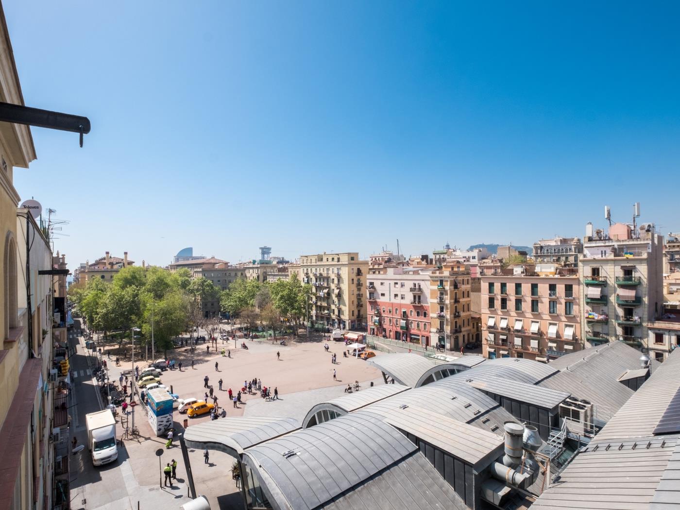Jasne mieszkanie 2-pokojowe w Barcelonecie - My Space Barcelona Mieszkanie